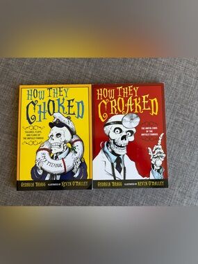 Scholastic Yellow & Red Book Back Covers
